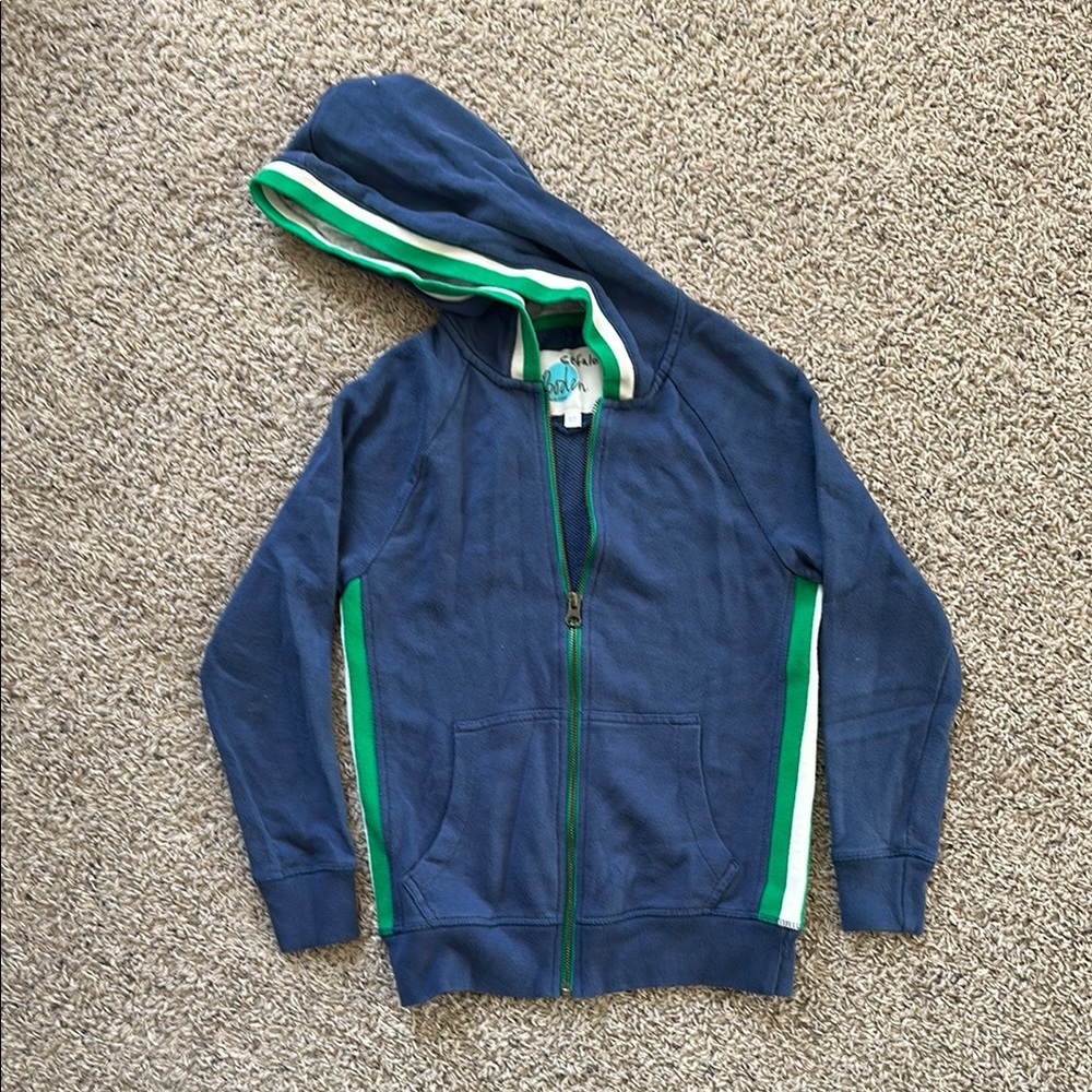 Mini Boden boys zip-up sweatshirt